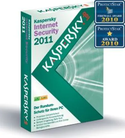 Bild: Gleich zwei ProtectStar Awards für Kaspersky Internet Security 2011