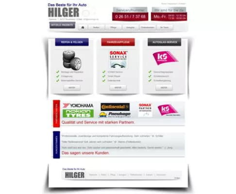 Bild: MCM NetworX realisiert neuen Webauftritt des Eifeler Kfz-Serviceanbieters HILGER
