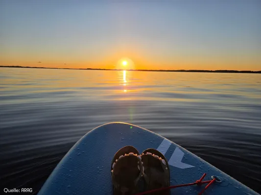 Bild: SUP: Zwischen Wellen, Wind und Vorschriften