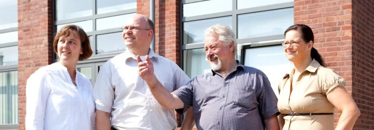 Das Geschäftsführer- und Gesellschafterteam der CIS GmbH begrüßt seine Kunden
