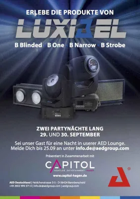 Bild: Luxibel präsentiert aktuelles Portfolio im Capitol in Hagen