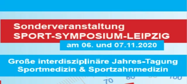 2. Sportsymposium Sportmedizin Sportzahnmedizin mit Benefiz-Seelauf 6.-8.11.2020 LEIPZIG Bild: 2. Sportsymposium Sportmedizin Sportzahnmedizin mit Benefiz-Seelauf 6.-8.11.2020 LEIPZIG