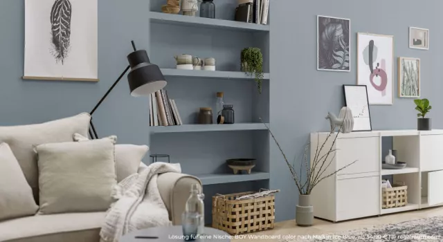 Bild: Der Monochrome Trend im Interior Design: Mit dem BOY Color Wandregal stilvolle Akzente setzen