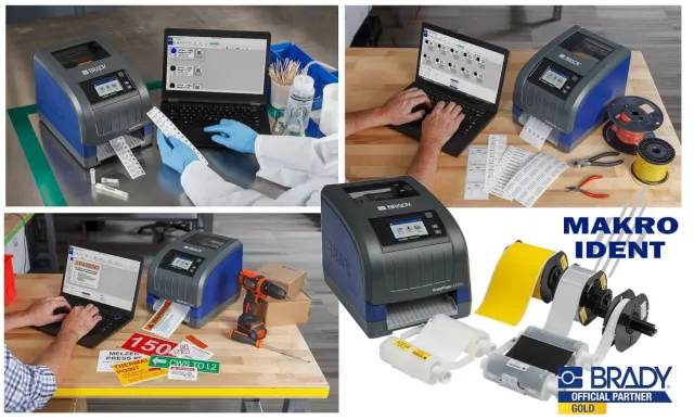Bild: Etiketten für Brady i3300 - großes Sortiment für Labor- und Industrieanwendungen 