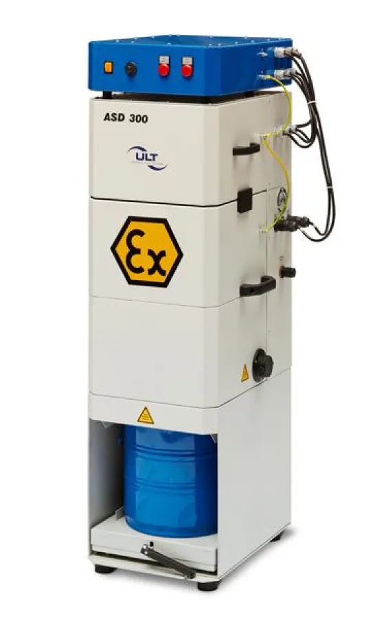 Absauganlage für explosive Stäube ASD 300 Ex
