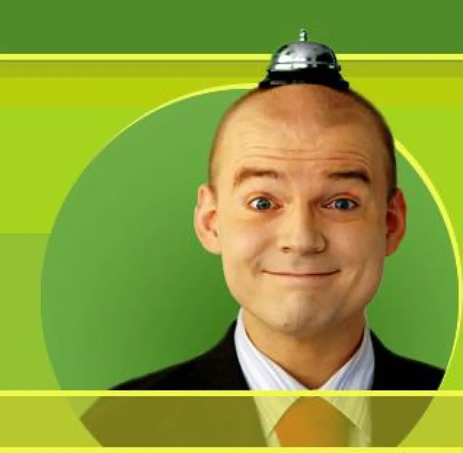 Wirtschaftskabarettist und Infotainer Waldemar Müller freut sich über die Kooperation mit PRO 7 / SAt 1