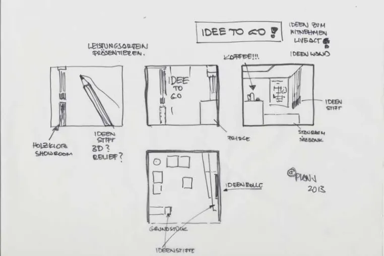 Bild: plan-j mit „architecturevents“ – live und zum Mitnehmen auf der Euroshop 2014 in Düsseldorf