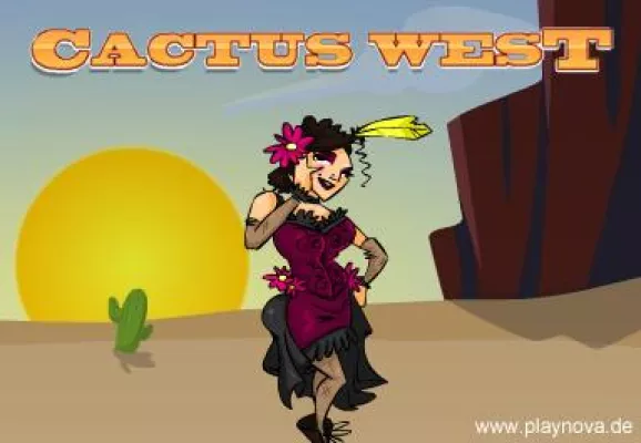 Bild: Nur auf Playnova - Cactus West: Wer „zieht schneller als sein Schatten?“