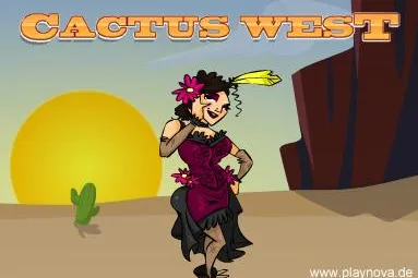Bild: Nur auf Playnova - Cactus West: Wer „zieht schneller als sein Schatten?“