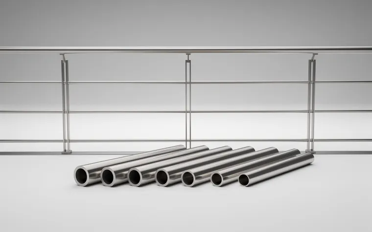 Standard-Rohrgrößen sind im Geländerbau Bild: Standard-Rohrgrößen sind im Geländerbau
