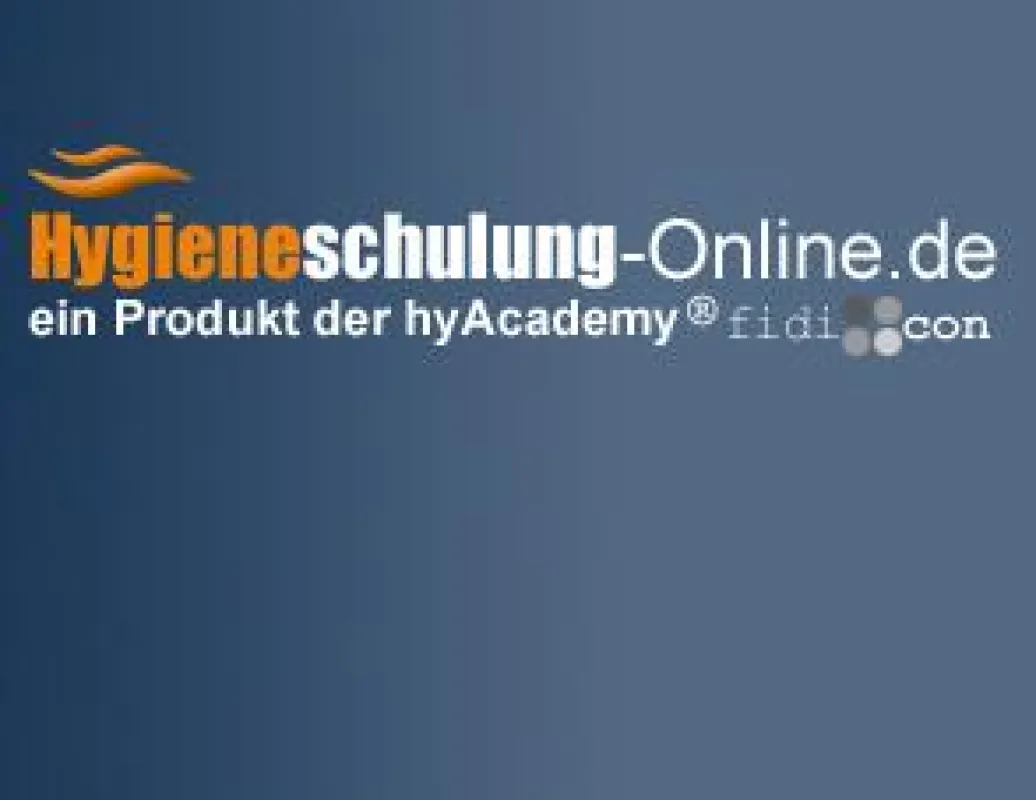 Signet der Hygieneschulung Online