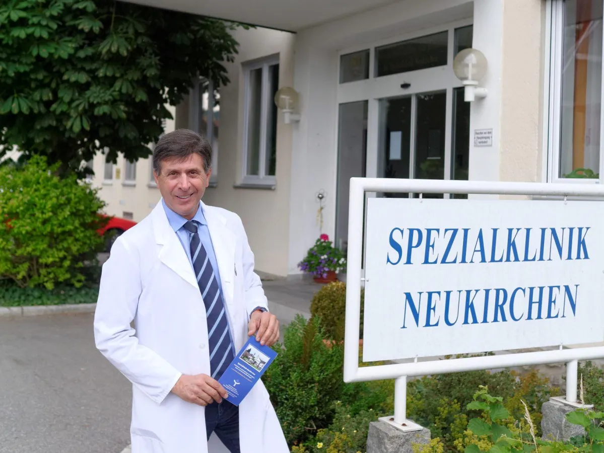 Dr. John Ionescu, wissenschaftlicher Leiter der Spezialklinik Neukirchen
