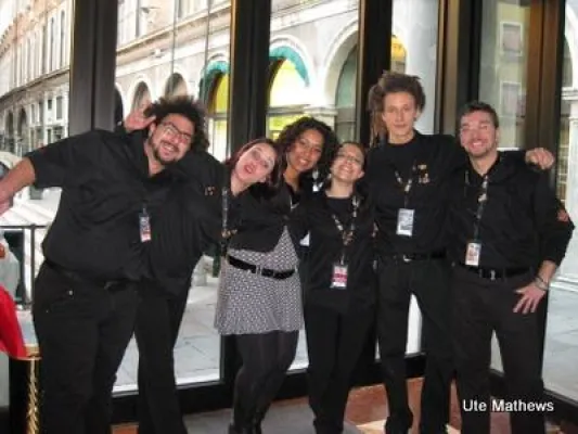 Bild: Das Hard-Rock-Cafè in Venedig,bislang nur teilweise eröffnet