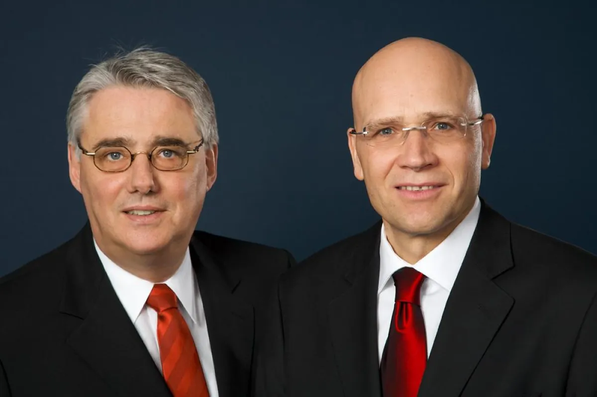 Wolfgang Hartmann und Peter Kolz