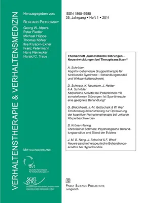 Verhaltenstherapie kann Hypochonder von ihren Gesundheitsängsten befreien Bild: Verhaltenstherapie kann Hypochonder von ihren Gesundheitsängsten befreien