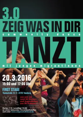 Bild: Zeig was in dir tanzt 3.0! Community Dance mit jungen MigrantInnen
