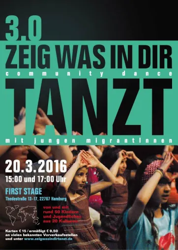 Bild: Zeig was in dir tanzt 3.0! Community Dance mit jungen MigrantInnen