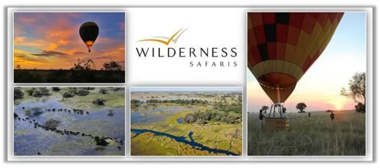 Bild: Safari aus der Vogelperspektive Wilderness Safaris ermöglicht Ballonflug über dem Okavango Delta