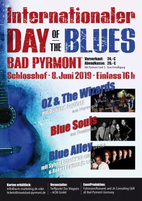 Bild: Internationaler DAY of the BLUES Pfingsten in Bad Pyrmont