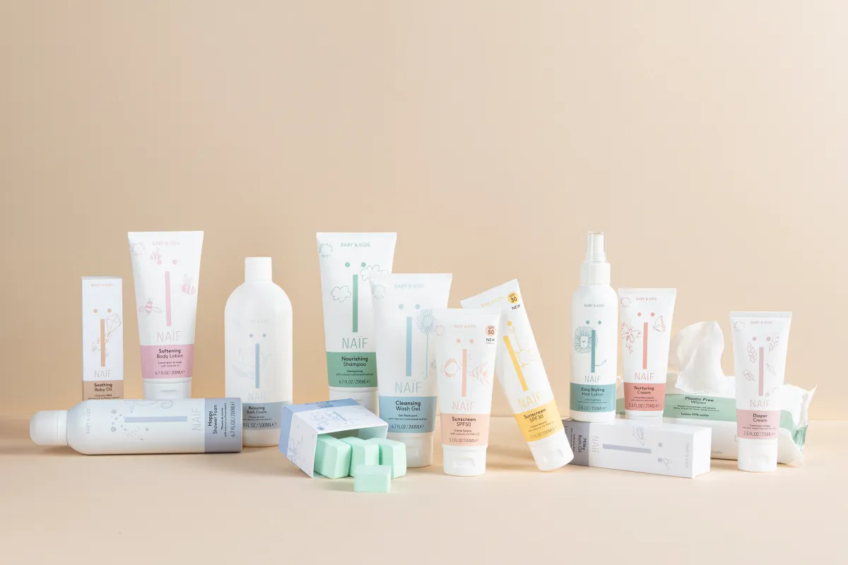 NAÏF Good Care - Baby & Kids Sortiment (© NAÏF Good Care)