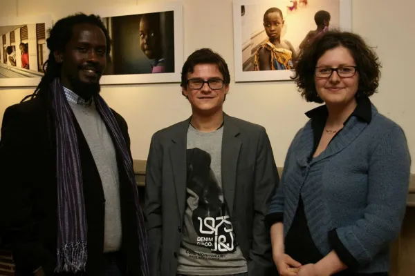 Bild: Eröffnung der Foto-Ausstellung „Tansania.Tansanier.Landesportraits.“ an der Hochschule Harz