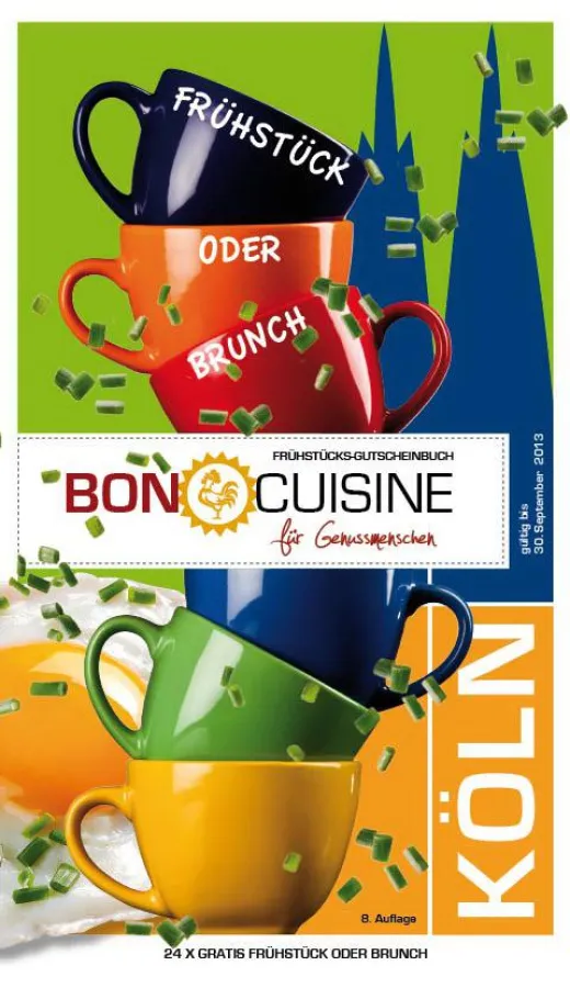 BON CUISINE Frühstücks-Gutscheinbuch Köln 2012/ 2013