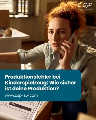 Bild: Alarmierende Entwicklung: Lebensgefährliche Produktionsfehler bei Kinderspielzeug erschüttern Elternvertrauen