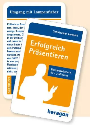 Bild: Kleine Helfer im Spielkartenformat - Präsentationen perfekt gelingen lassen