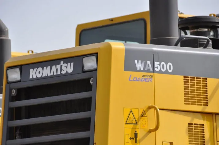 Bild: Komatsu Radlader mit neuen Funktionen
