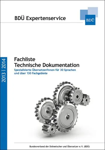 Bild: Online: Fachliste mit 300 Technikübersetzern neu erschienen