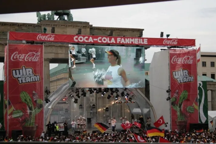 Bild: Beschallung der Fanmeile in Berlin EM 2008