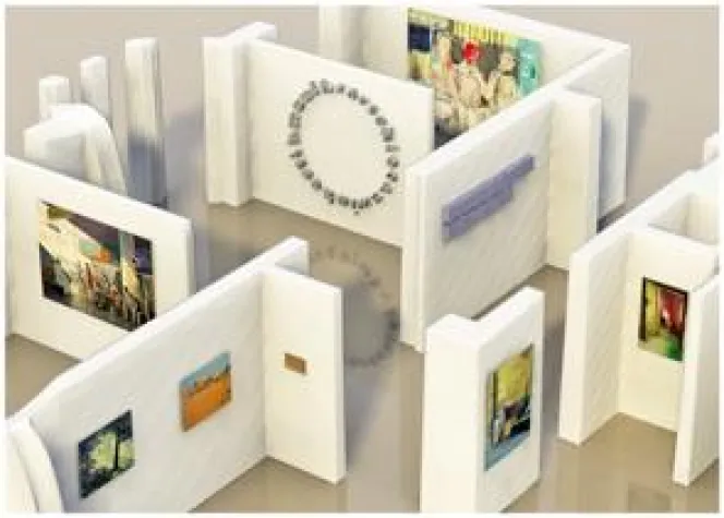 Bild: Zu Besuch – 5 Künstler aus Leipzig, Dresden und Halle auf einwöchiger Stippvisite in Wiesbaden