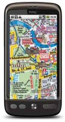 Handy Stadtplandienst für Android Bild: Handy Stadtplandienst für Android