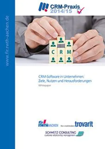 Bild: So zufrieden sind Unternehmen mit ihrer CRM-Software