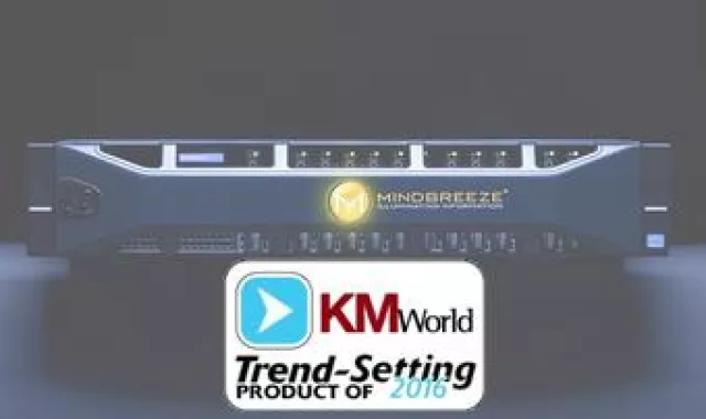 Bild: TWT Partner Mindbreeze erhält KMWorld Trend-Setting Product Award
