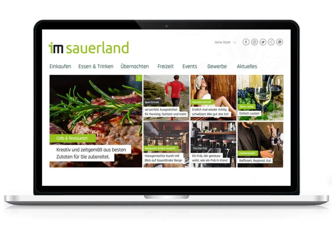 Bietet als Dachportal mehr für alle im Sauerland: www.imsauerland.de