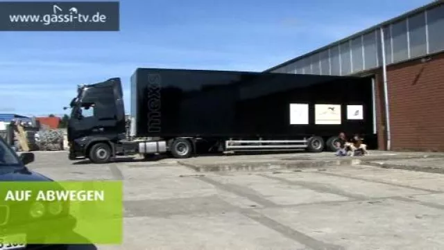 Bild: Mit 18 Tonnen nach Italien