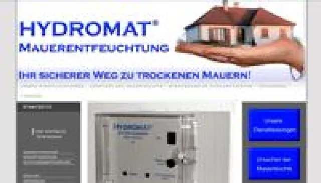 Bild: HYDROMAT Mauerentfeuchtungs- GmbH bietet ab sofort neues Online Angebot