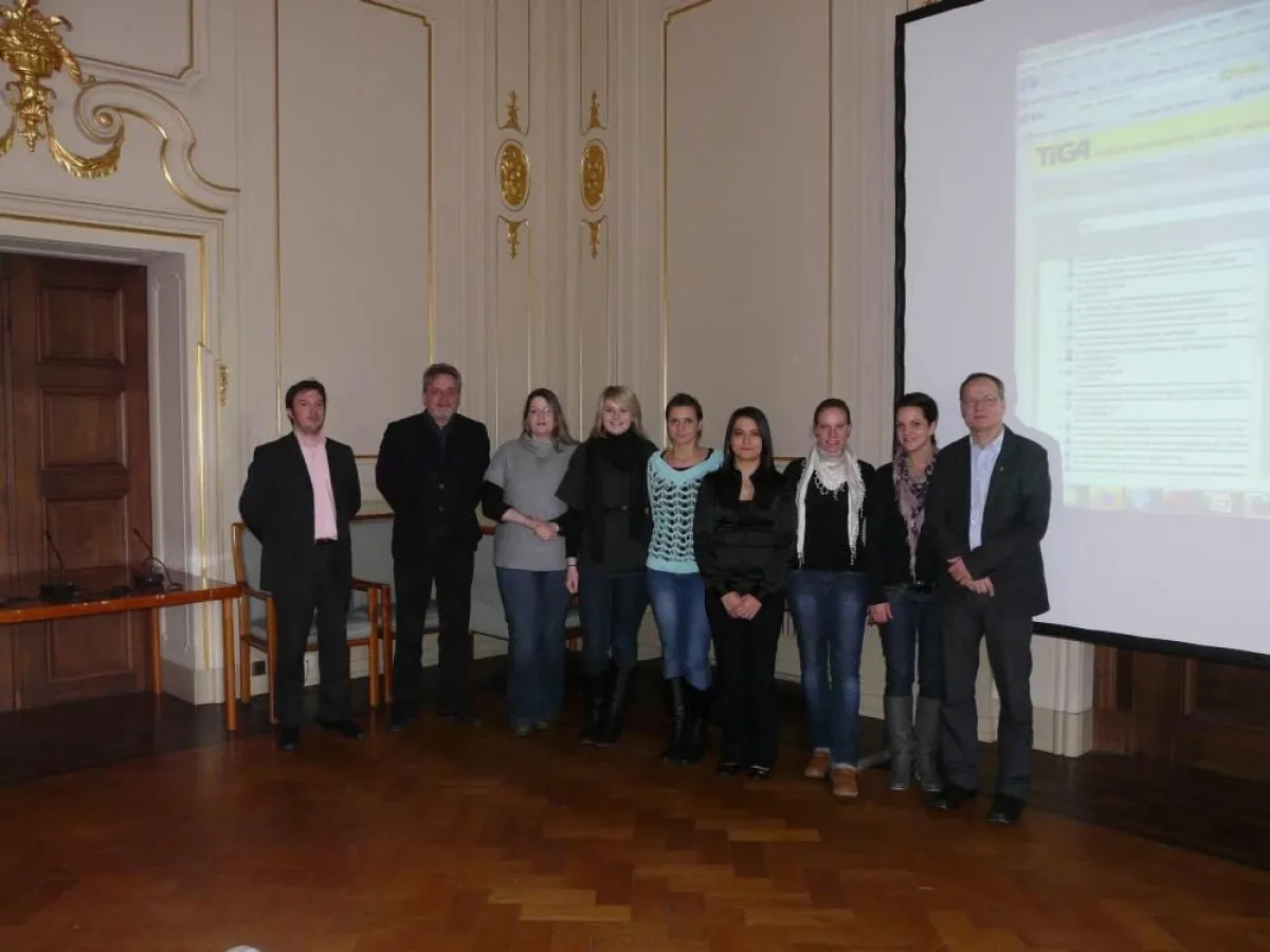 Herr Goitowski, Herr Prof. Denzel, Frau Gehring, Frau Unmuth, Frau Mutuliga, Frau Tropcic, Frau Rheiner, Frau Röderer, H. Veenhuis