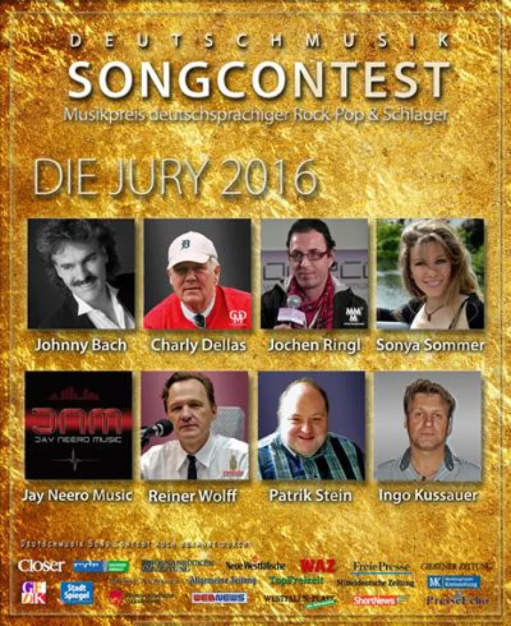 Deutschmusik Song Contest 2016: Die Jury