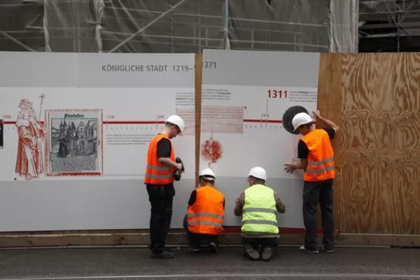 Bild: DomRömer GmbH dokumentiert Frankfurter Geschichte