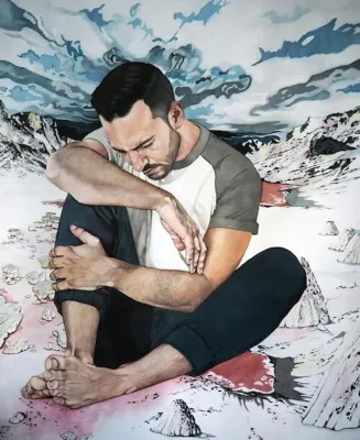 Bild: Sensible und persönliche Aquarelle von Silvia Lermo in der Galerie 100 Kubik