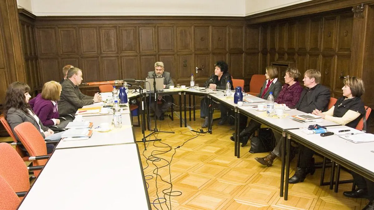 Vertreter der Arbeitskreise Kultus und Soziales der SPD-Landtagsfraktion zu Gast an der Hochschule Harz.