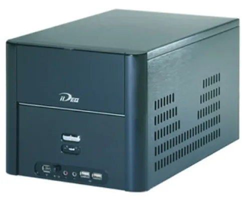 Bild: BIOSTAR präsentiert den iDEQ 220T mit Intel 865G Chipsatz für Sockel LGA 775 Prozessoren