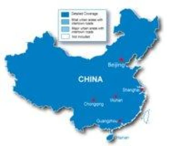 Bild: Garmin bietet ab sofort Kartenmaterial für China