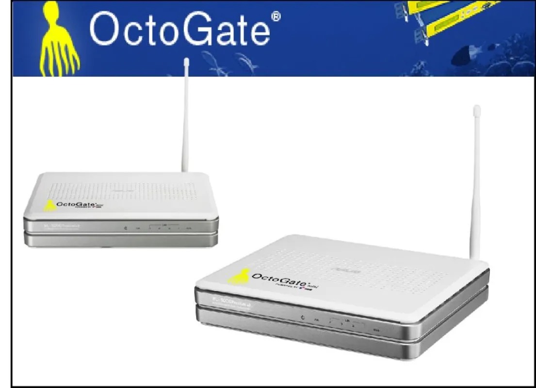 OctoGate Mini basierend auf einem ASUS Wireless Router