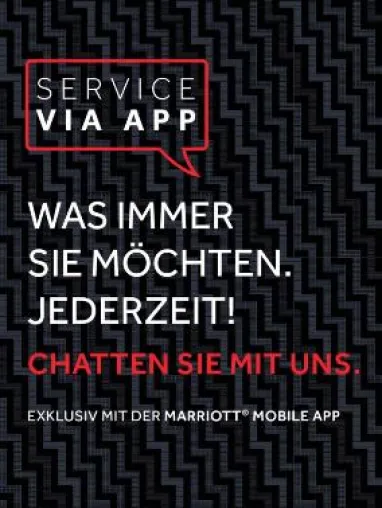Bild: Anything else? Die neue Marriott-Mobil Chatfunktion