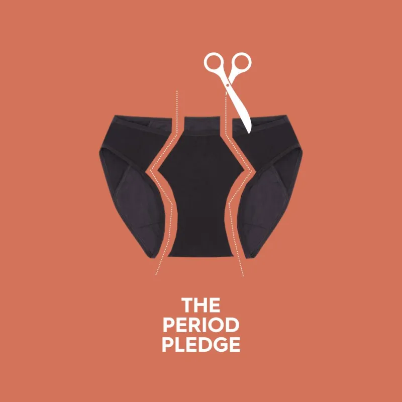 Mit dem Period Pledge will KORA MIKINO nachhaltige und faire Monatshygiene für alle ermöglichen