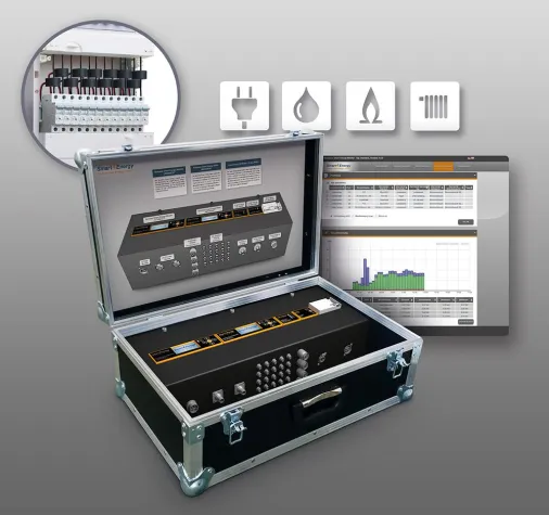 Bild: Business Smart Mobil Messsystem erfasst Energieverbräuche vor Ort