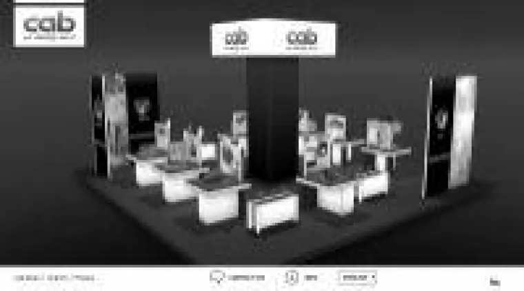 Bild: Ein digitaler Showroom als Alternative zum Messeauftritt